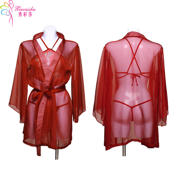 Chinese style sexy hanfu lingerie set - traditional silk doudou sleepwear for women, plus size romantic bedroom outfit