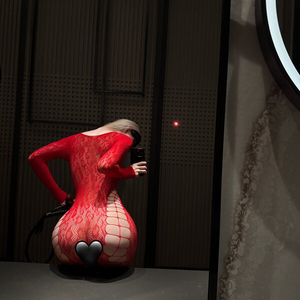 Sexy european-style ripped-look fishnet one-piece domoila bold moment sheer mesh bodysuit with heart design