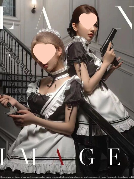 Sexy cute kawaii halloween maid costume for women, plus size soft outfit perfect for cosplay and parties
