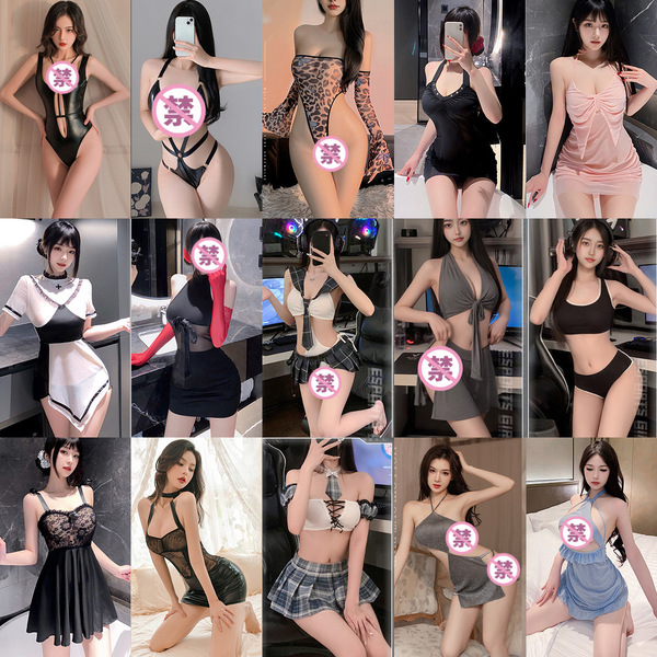 Premium lace lingerie set featuring sexy sheer costumes perfect for cosplay and date night fun. includes various styles with ...