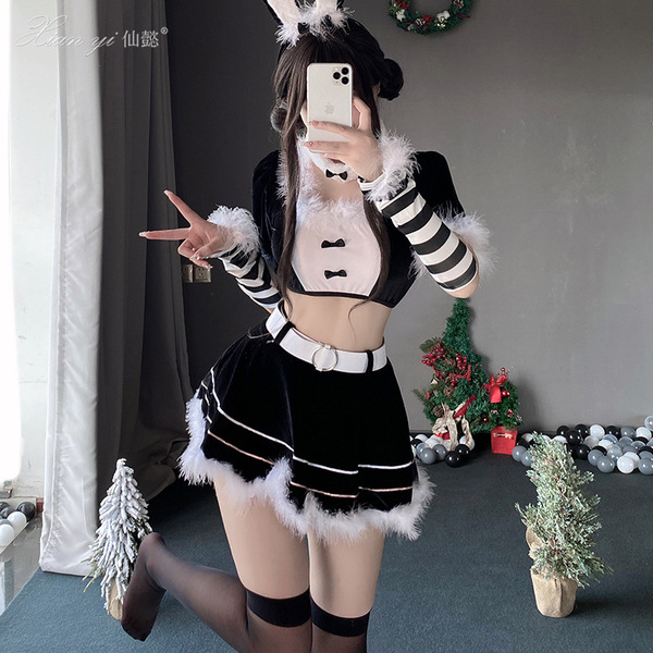 Sexy bunny costume for women, perfect for new years eve, christmas nightclub, live stream & party wear, trendy outfit s16