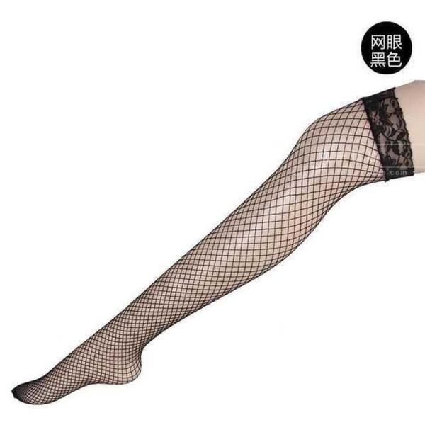 Sexy black fishnet bodysuit with crotchless design, sensual mesh lingerie outfit for adults.