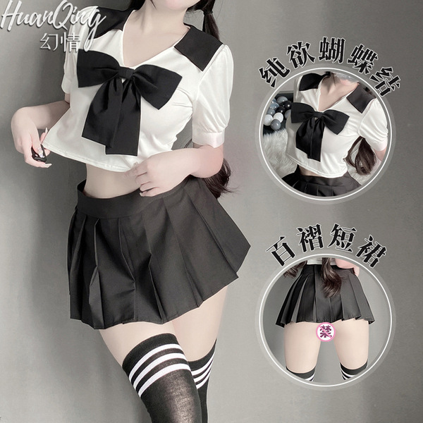 New sexy schoolgirl jk uniform set – pure & tempting pleated skirt, sailor outfit, seductive student costume
