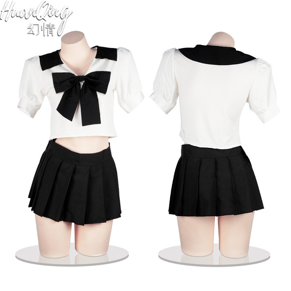 New sexy schoolgirl jk uniform set – pure & tempting pleated skirt, sailor outfit, seductive student costume