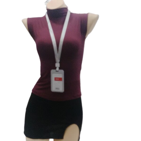 Sexy secretary costume outfit - plus size ol office role play dress, pure temptation tight fit mommy style skirt