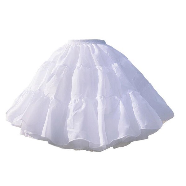 Adorable Bow Cosplay Dress - Student Maid Outfit & Lolita Style Daily Dress for Girls - White petticoat