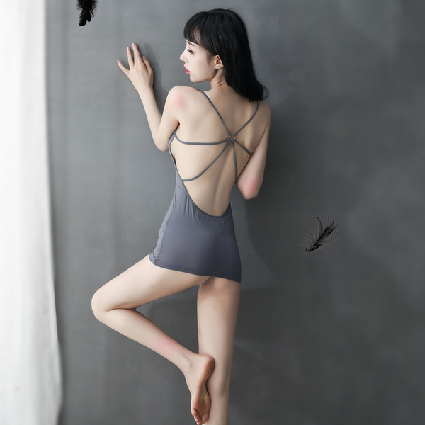 Sexy backless design, elegant bodycon fit, perfect for adding allure to any outfit.