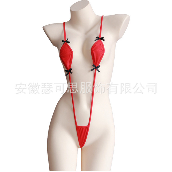 Womens sexy lace bodysuit - ice silk sleepwear set, all-in-one nightwear for comfort & style