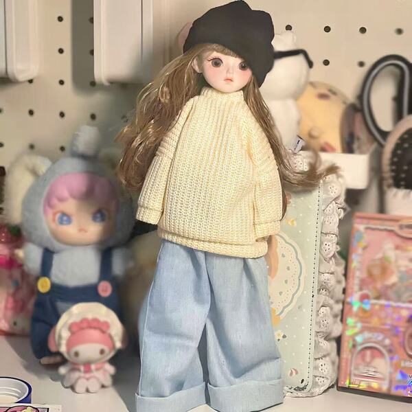 30cm BJD Doll 6-Part Jointed Doll Toy Set with Cute Outfits – Wholesale Price - Gardenia