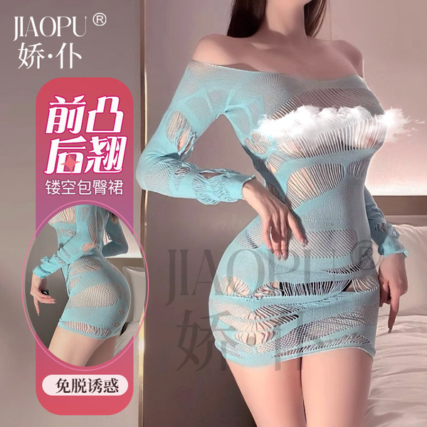 Sexy christmas bodysuit - fluffy velvet mesh outfit with bow detail, sheer holiday costume for new years eve