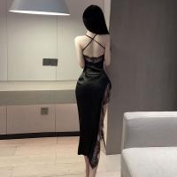 EruRu Factory Direct Busty Busty Elegant Lace Backless Split Dress - Seductive Party & Cosplay Outfit thumbnail