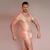 2024 Men's Cooling Seamless Shapewear Bodysuit – Lightweight, Breathable, Skin-Friendly Compression Underwear thumbnail