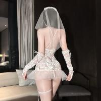 Dreamy Bridal Lingerie Set - Sensual Lace Sheer Mesh Romantic Wedding Underwear for Women thumbnail