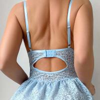 Sexy Lace & Mesh Push-Up Bra Set – High-End Seductive Lingerie for Women, Romantic Intimate Outfit thumbnail