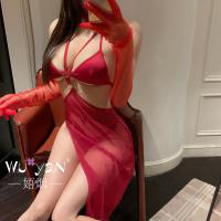 Seductive No-Remove Lingerie Set - Pure & Tempting Sleepwear for Women, Naughty Step-Mom Style Outfit thumbnail
