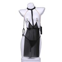 Sexy Sheer Lingerie Set - Transparent Seductive Women's Erotic Costume for Role Play & Intimate Nights thumbnail