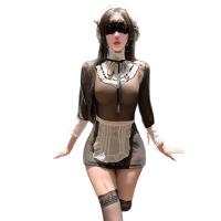 Pure & Playful Lingerie Set - Seductive Maid-Themed Sleepwear for Romantic Nights thumbnail