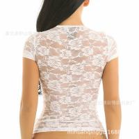 2024 Women's Square Neck Print Top – Trendy Europe and America-Inspired Sexy Lingerie-Inspired Tee, Unisex Fit thumbnail