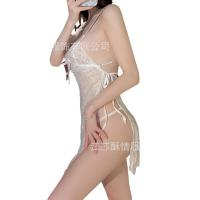 Sultry Sheer Lingerie Set for Small Bust - Pure Temptation Sleepwear for Midnight Romance & Bedroom Play thumbnail