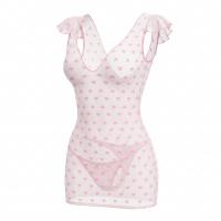 Fei Niao Kui Yue Sexy Sheer Bodycon Dress - Pure Temptation Lingerie Set, No-Remove Sleepwear & Uniform Style thumbnail