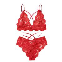 Sexy Lace Bra and Panty Set - Three-Point Erotic Lingerie for Women, Plus Size Sleepwear & Intimate Apparel thumbnail