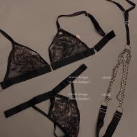 Seductive Lace Tie-Back Bikini Set – Premium Sensual Lingerie for Women, Pure Desire Style thumbnail