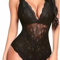 Lace Bodysuit for Women - Sexy Plus Size Erotic Lingerie Set, Sheer Mesh Sleepwear Wholesale from Factory