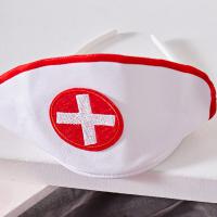 Nurse Costume Lingerie Set - Seductive Sheer Angel Role Play Outfit with Lace Trim & Open Design thumbnail