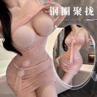 Luxury Lace Sleep Dress - Sheer Mesh Bodycon Nightgown, Seductive Lingerie Dress for Women thumbnail
