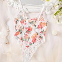 Lace Sheer Bodysuit for Women – Sexy European-Style Erotic Lingerie, Ultra-Feminine Full-Lace Transparent Bodysuit thumbnail