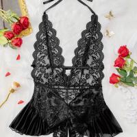 Luxury Lace Bodysuit for Women – Sheer Elegant Full-Lace Erotic Lingerie Set