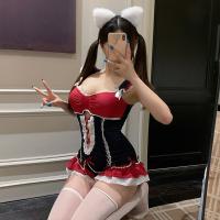 Pure & Playful Sheer Lingerie Bodysuit for Women – Cute Seductive Open-Crotch Tight One-Piece Outfit thumbnail