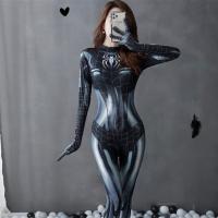 Spider-Man Role Play Costume - Sexy Tight-Fit Open-Crotch Bodysuit for Adults thumbnail