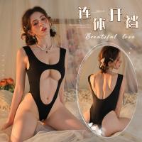 Mannyqing Sensual Bodysuit - Sexy Nightclub Lingerie & Seductive Sleepwear, No-Remove Thong Bodysuit for Women
