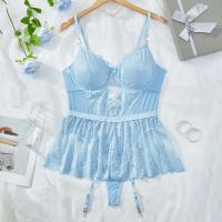 Lace Sheer Bodysuit for Women - Sexy European Style Erotic Lingerie, Full-Body Transparent Intimate Wear