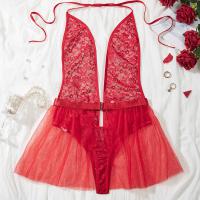 Luxury Full-Lace Sheer Bodysuit for Women – Sexy European-Style Erotic Lingerie Set thumbnail