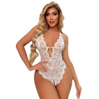 Lace Halter Neck Sheer Open-Crotch Bodysuit - Sexy Sleepwear for Women, Wholesale OEM/ODM thumbnail