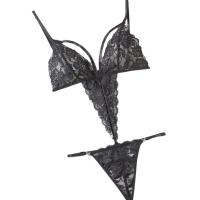 Lace Sheer Bodysuit for Women - Sexy Full-Lace Erotic Lingerie, European & US Style Intimate Wear thumbnail