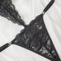 Lace Sheer Bodysuit for Women - Sexy Full-Lace Erotic Lingerie, European & US Style Intimate Wear thumbnail