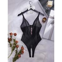 Luxury Lace Bodysuit for Women – Sheer Sexy Full-Lace Transparent Intimate Lingerie, EU & US Sourced thumbnail