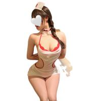 Sensual Nurse Costume for Women - Pure & Tempting Lingerie Set, Easy-On Erotic Outfit thumbnail