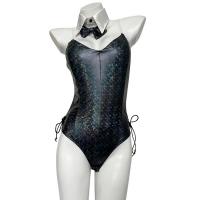 Pure & Playful Lingerie Bodysuit - Busty-Looking Open-Crotch Bunny Costume for Bedroom Fun thumbnail