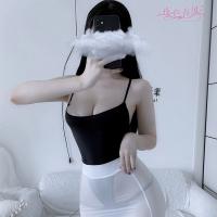 New Sexy Lingerie Set - Office Secretary Costume Bodysuit with Removable Crotch, Seductive Cross-Border Style thumbnail