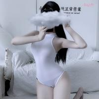 New Sexy Lingerie Set - Office Secretary Costume Bodysuit with Removable Crotch, Seductive Cross-Border Style thumbnail