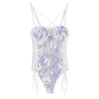 Sexy Pure & Alluring French Lace Cami Top - Women's Summer Sleeveless Body-Con Innerwear thumbnail