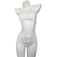 Anime-Inspired Busty Cow Print Bodysuit - Playful & Seductive No-Undress Lingerie Set for Bedroom Fun thumbnail