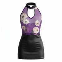New Chinese-Style Sexy Lingerie Dress - Silk-Look Bodycon Cheongsam Outfit for Nightclub & Office Roleplay thumbnail