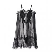 Sexy Plus Size Sheer Lingerie Set - Seductive No-Remove Sleepwear for Women, Passionate & Flirty Nightwear thumbnail