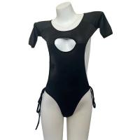 Seductive Open-Crotch Bodysuit Set - Pure & Tempting Uniform Sleepwear, Removable Crotch Lingerie Kit thumbnail