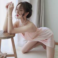 Lace Babydoll Sleep Dress for Women – Sheer Romantic Nightwear, Flirty & Feminine Sexy Sleepwear Set thumbnail